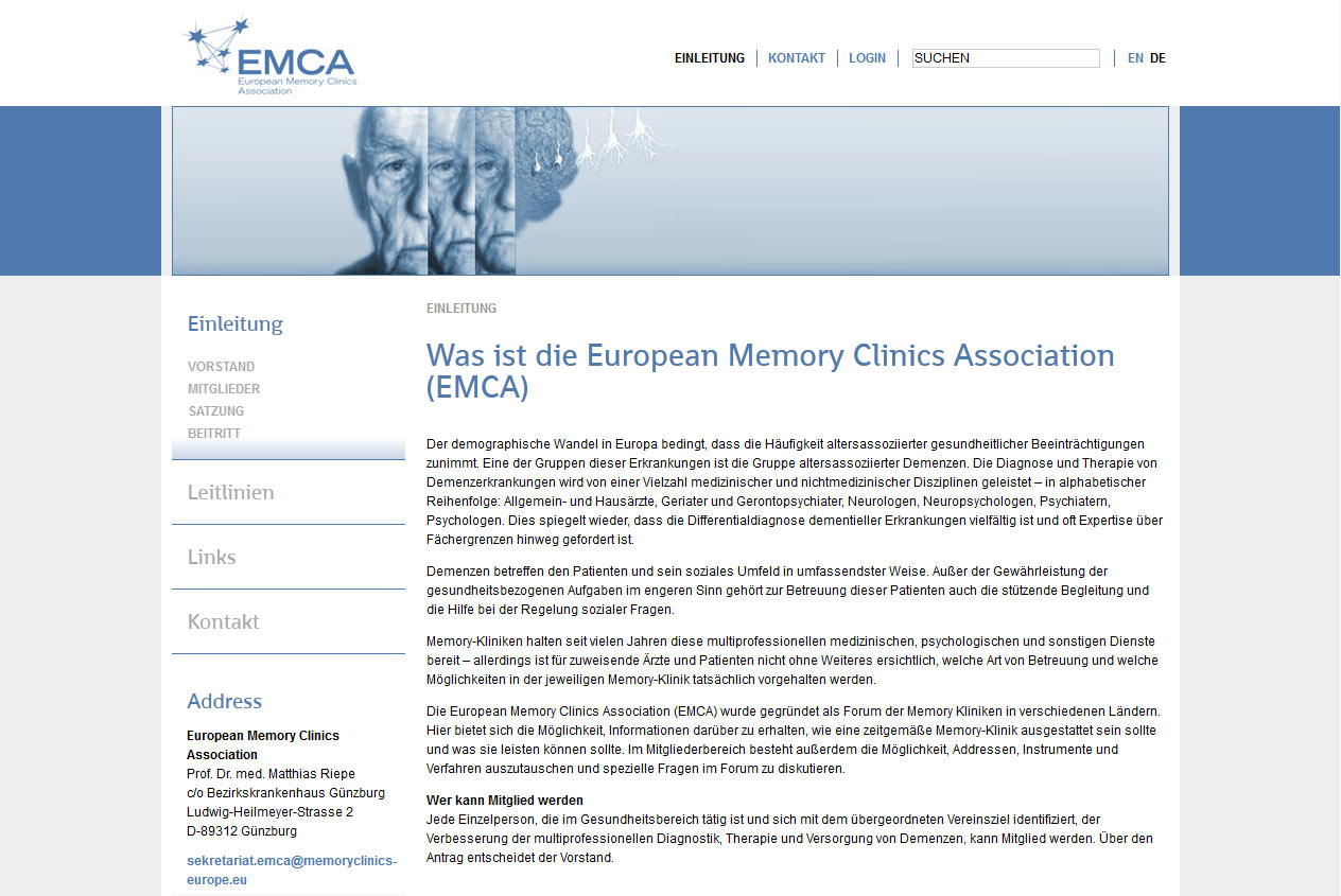 European Memory Clinics Association