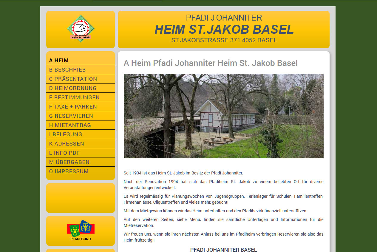 Pfadi Johanniter Heim St. Jakob Basel